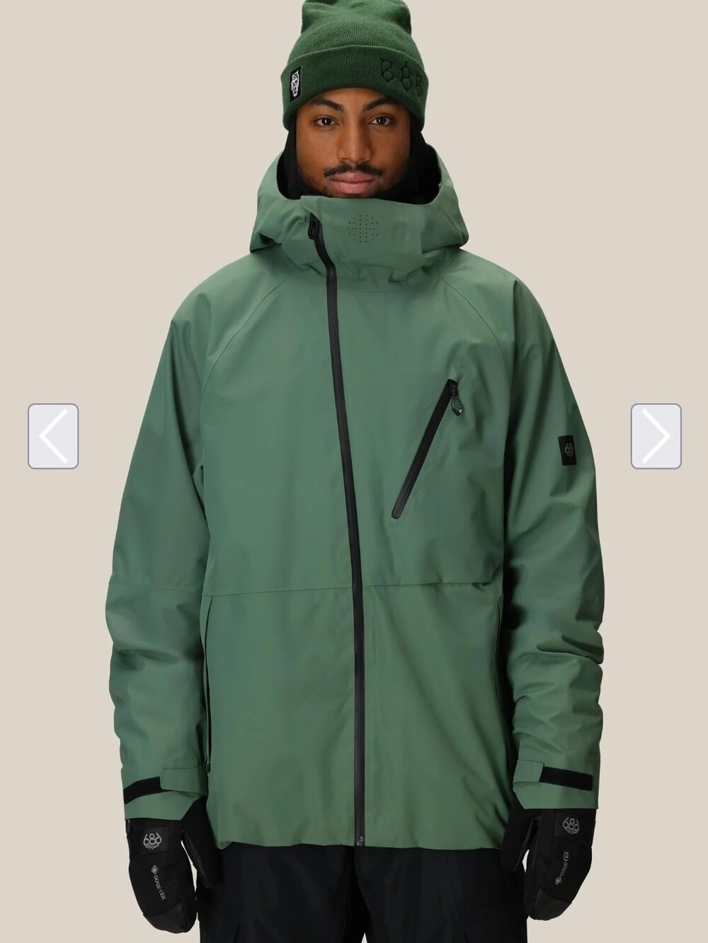 686 Therma HYDRA GLCR Jacket RARE GREEN COLOR mens Large